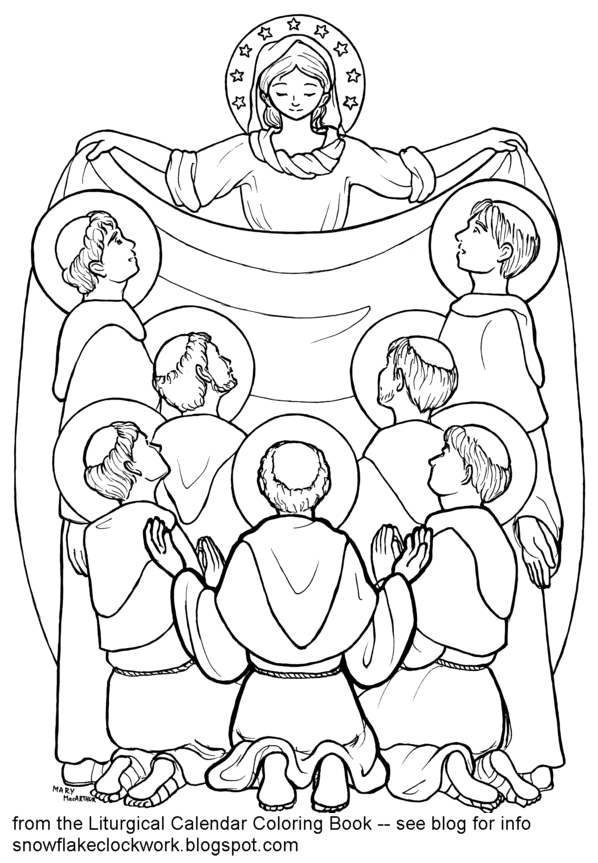 All Saints Day Coloring Pages Coloring Home