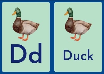 alphabet animals printable craft