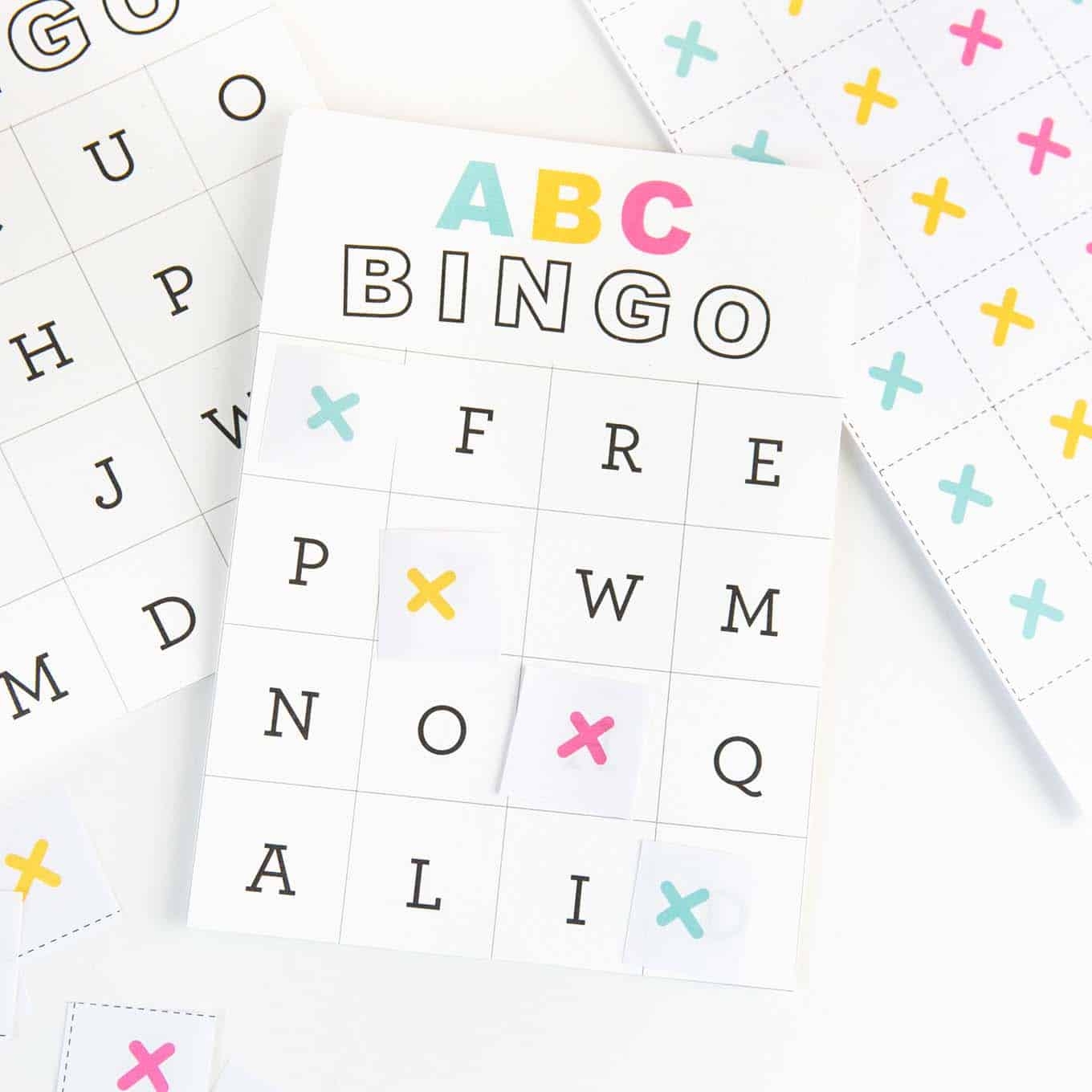 Alphabet Bingo Printable Cards Free Printable Bingo Cards