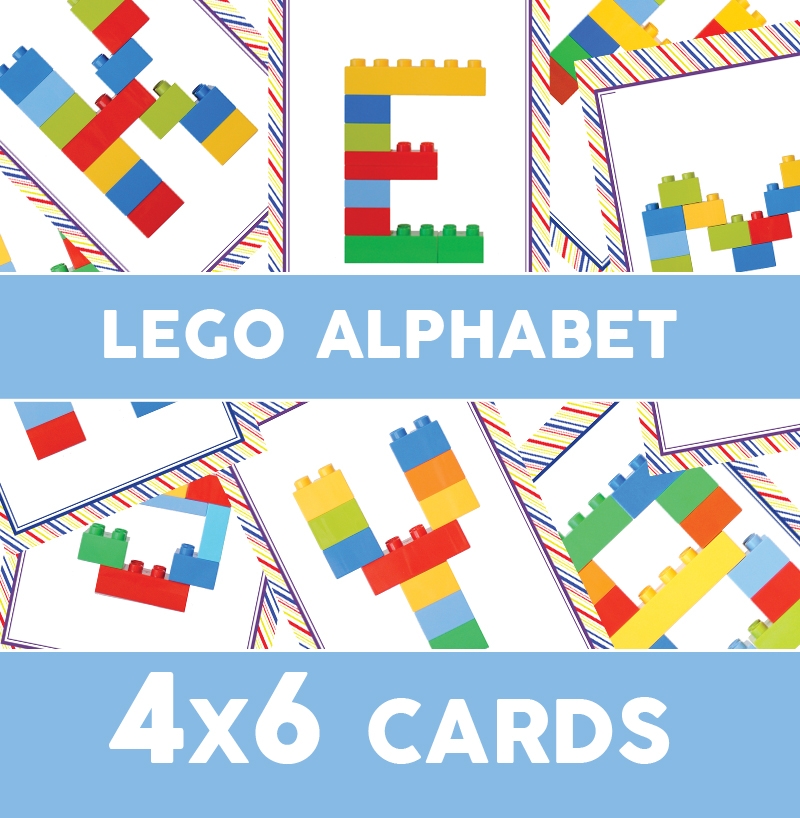 Alphabet Lego Cards Free Printable Free Templates Printable