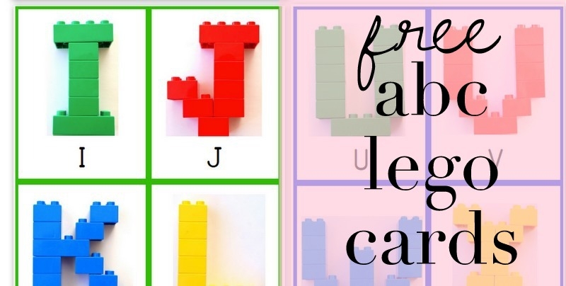 Alphabet Lego Cards Uppercase free Printable Wildflower Ramblings