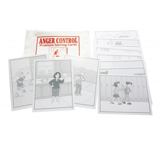 Anger Control Problem Solving Cards Games