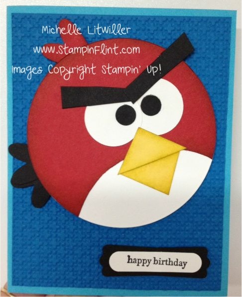 angry bird birthday card free printable