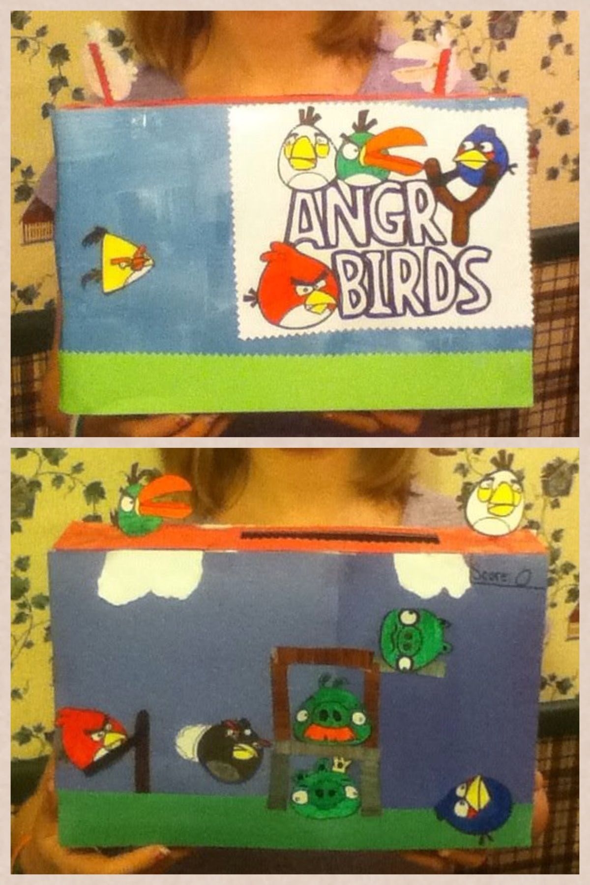 Angry Bird Valentine Craft Box Box S School S Cards