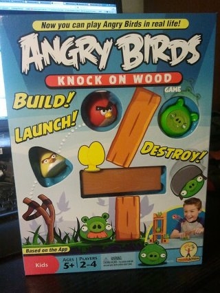 angry birds knock on wood cards printable