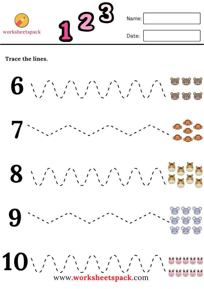 tracing worksheets for 3 year olds
