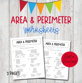 3rd grade area and perimeter worksheets