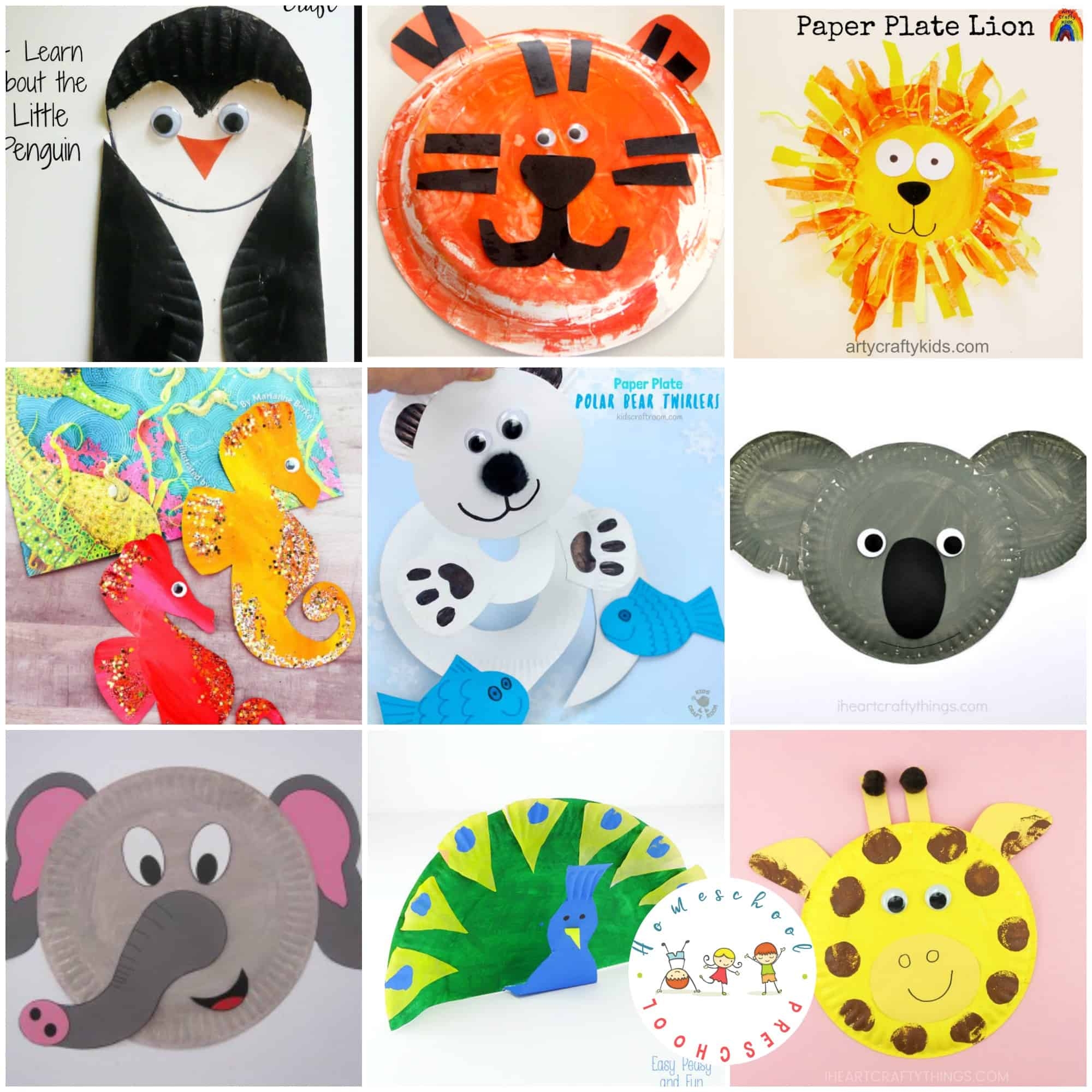Art And Craft Animals Link Trippers