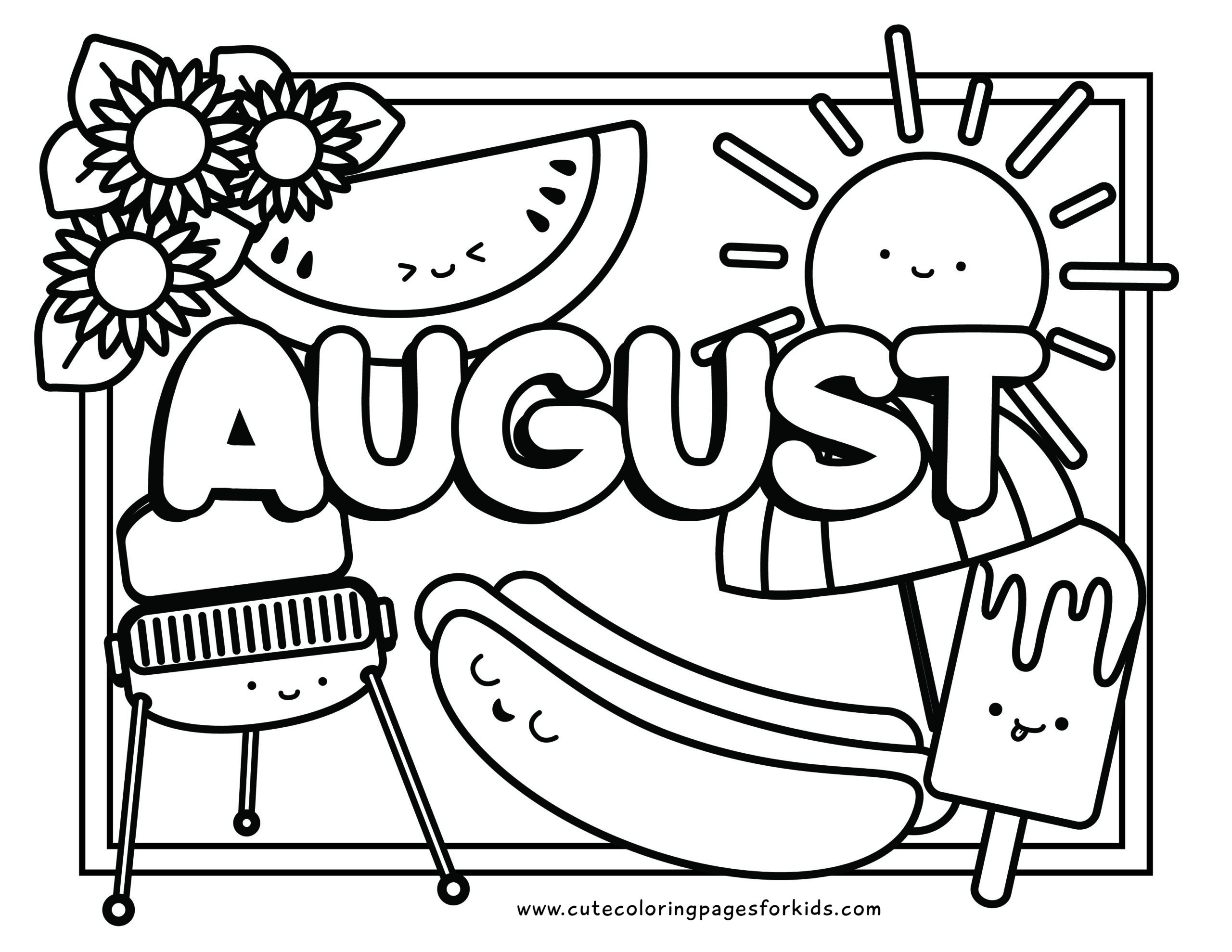 cute coloring pages printable free