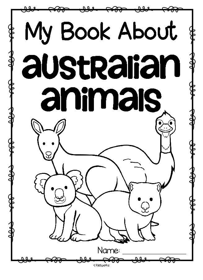 printable australian animal craft