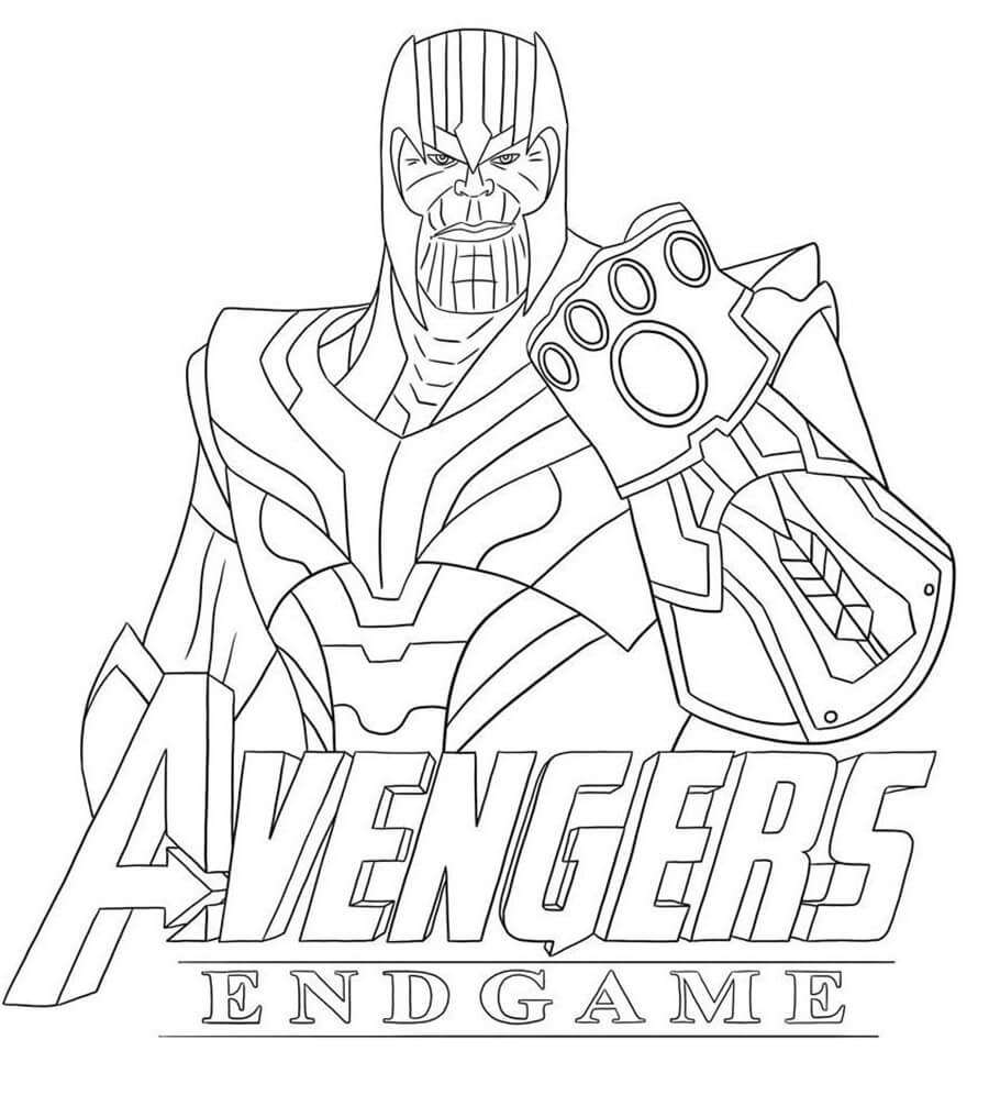 free coloring pages avengers