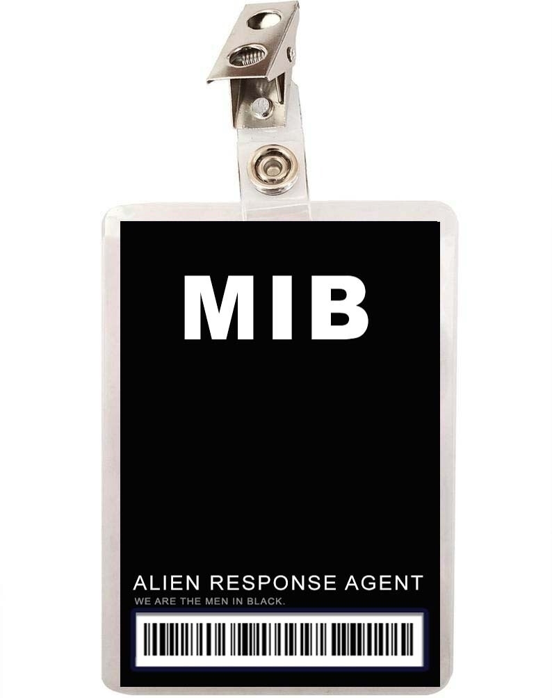 agent printable blank id card mib badge template