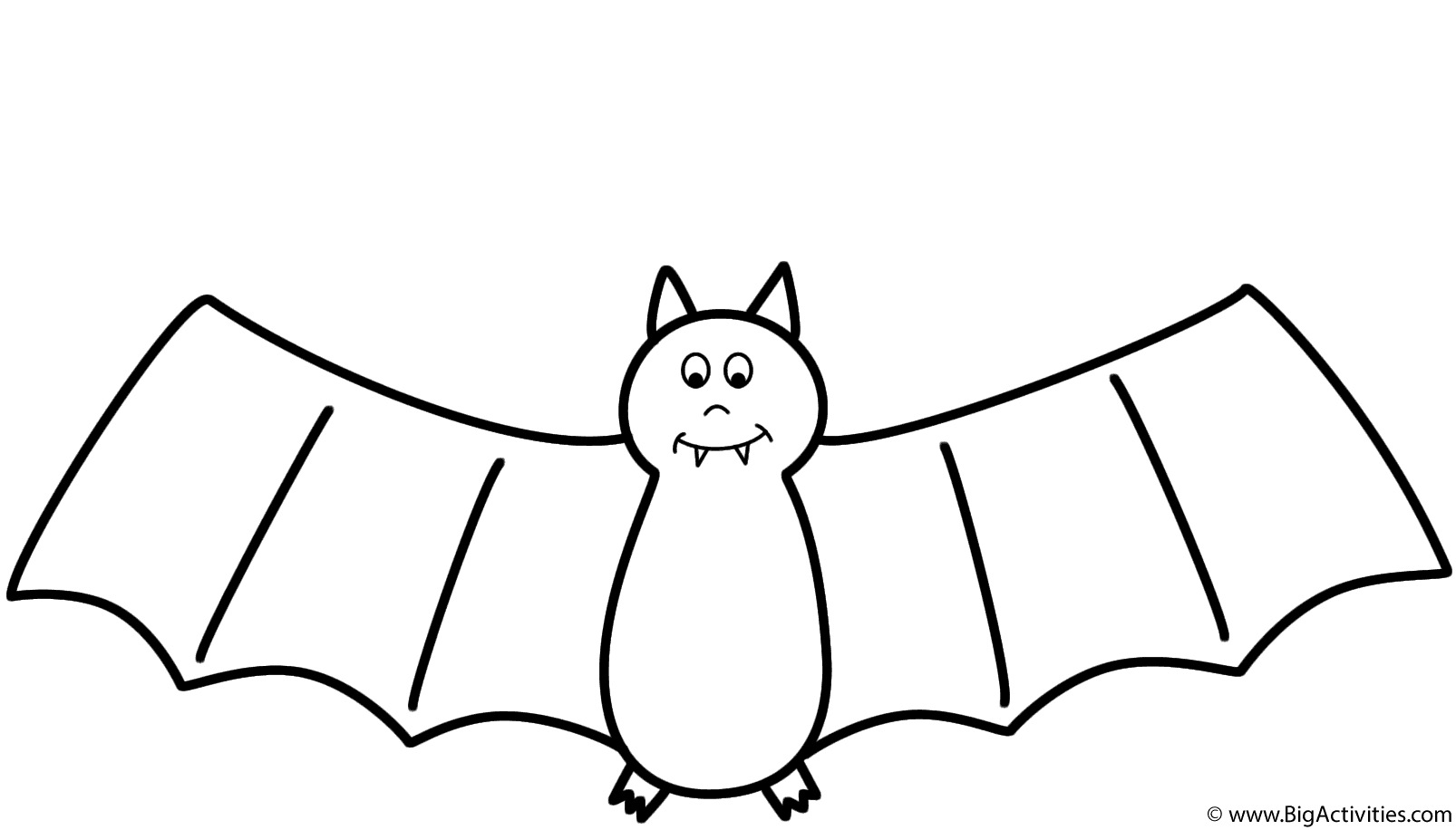 free coloring pages bats