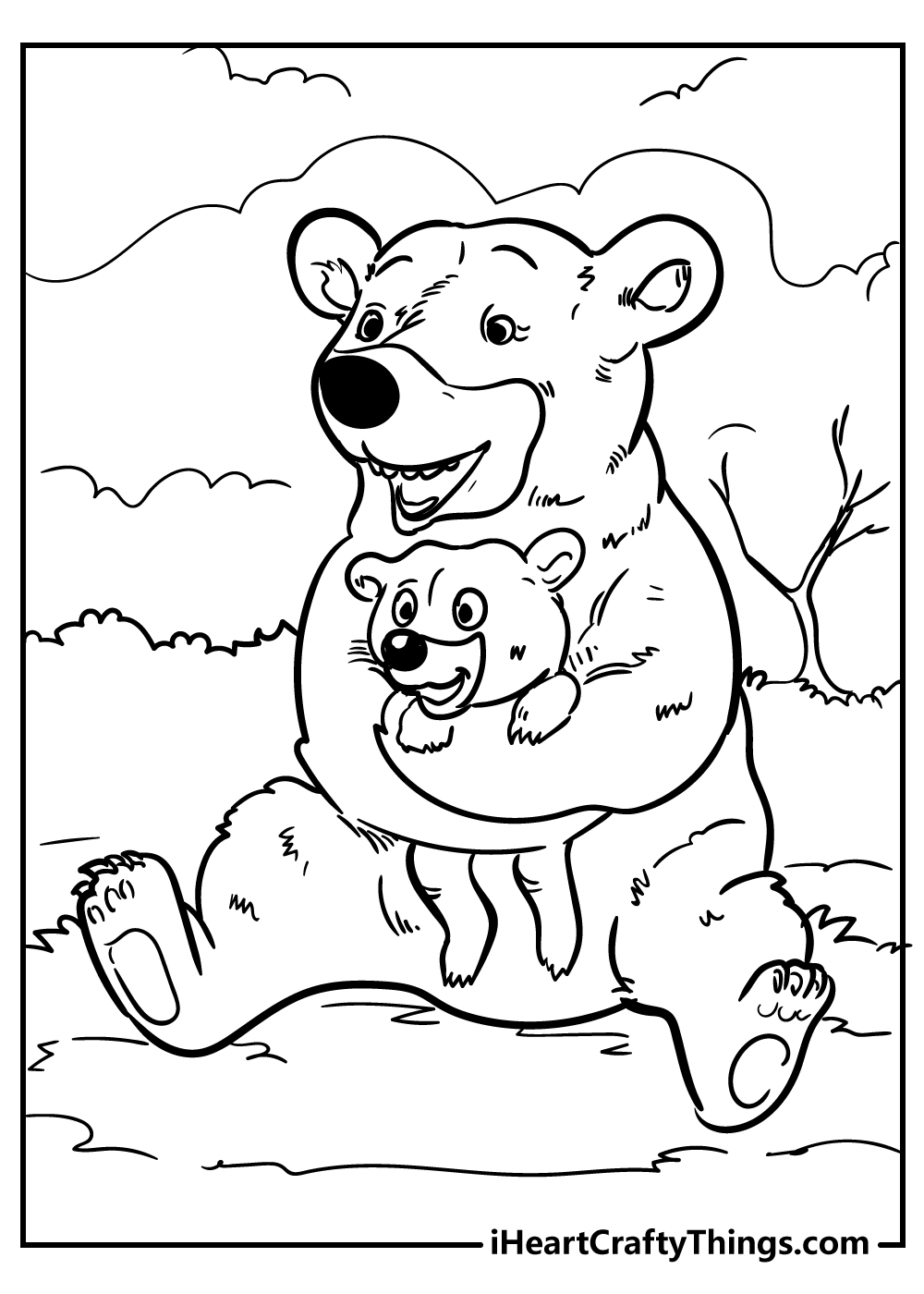I Heart Crafty Things Coloring Pages