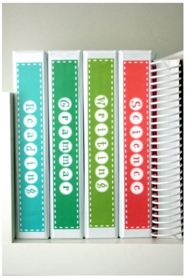free printable binder spine template