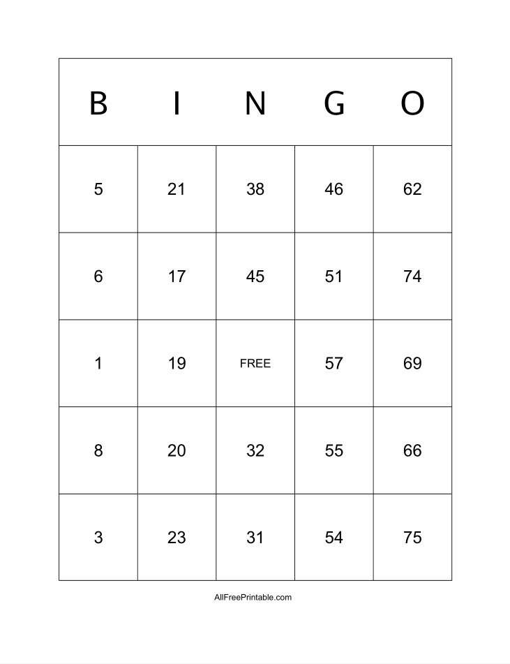 analog clock printable bingo cards
