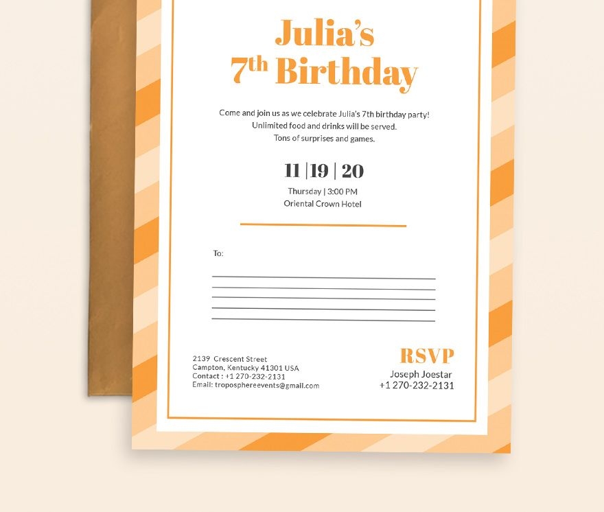 postcard invitation template