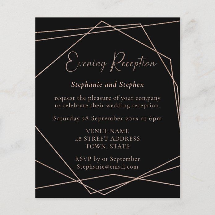red and black wedding invitations templates