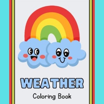 weather coloring worksheets