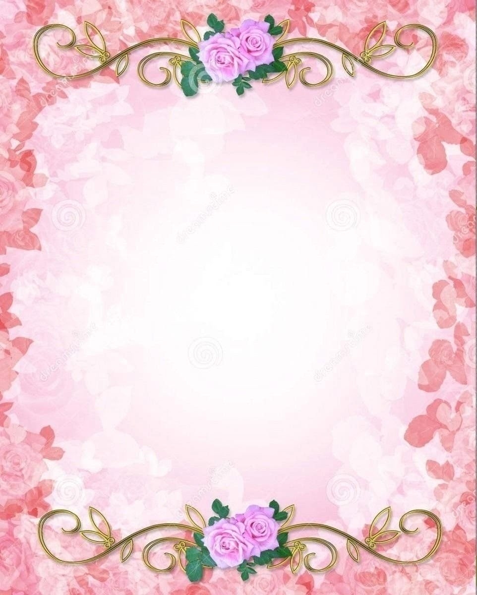 Blank Invitation Cards With Cool