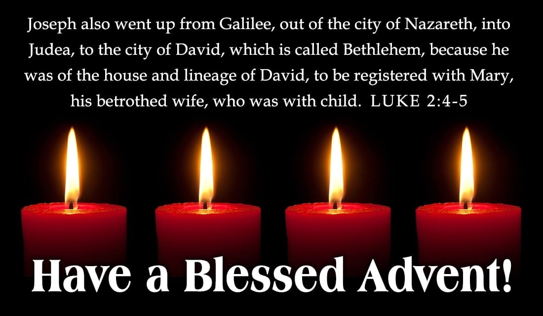 Blessed Advent ECard Free Christmas Cards Online