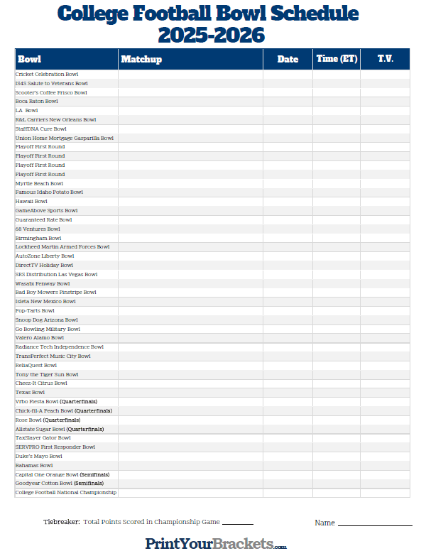 world cup games schedule printable