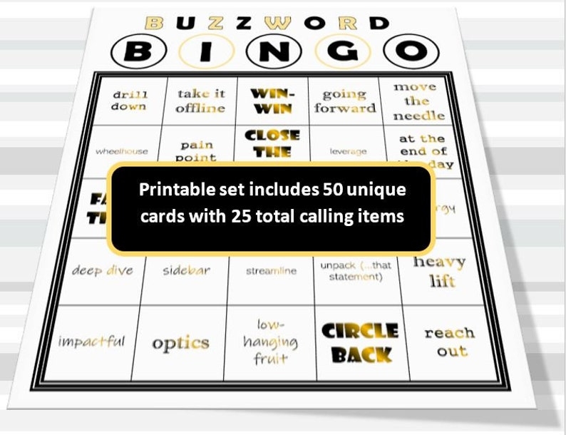 printable buzzword game cards pdf