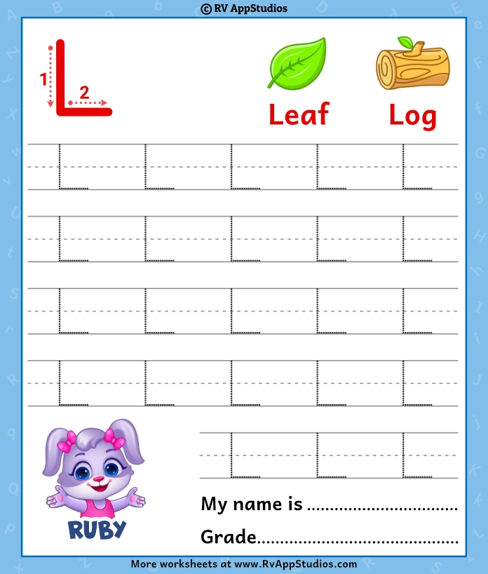 capital letter tracing worksheets