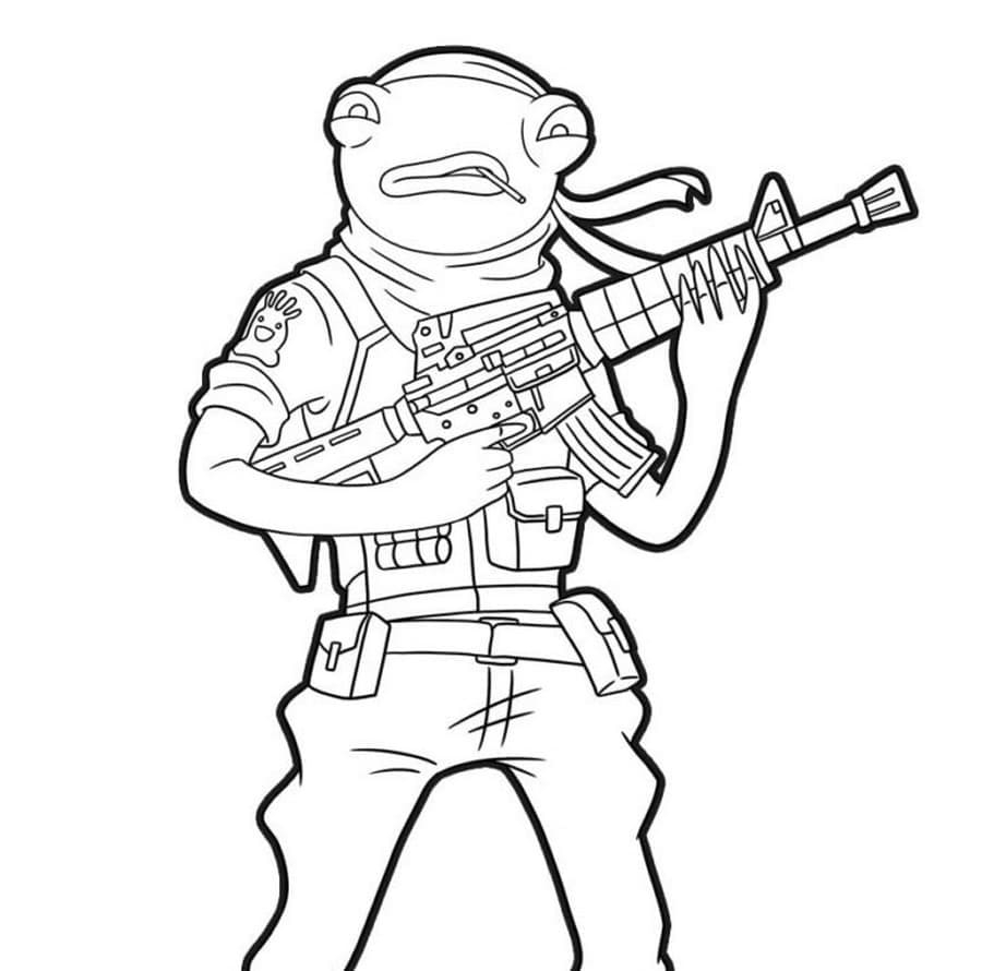 fortnite free coloring pages