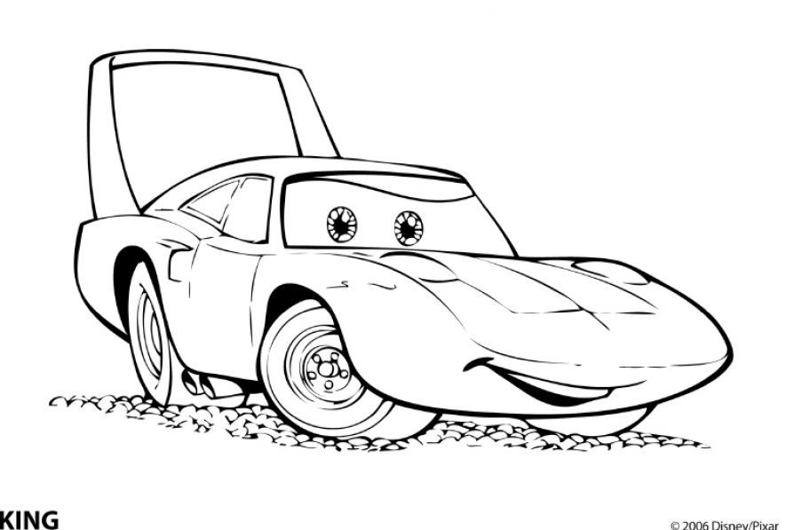 cars free coloring pages