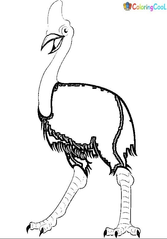 Cassowary Free Printable