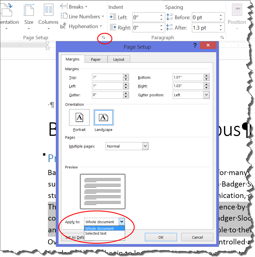 Change The Margins Of The Current Worksheet To Narrow Breadandhearth