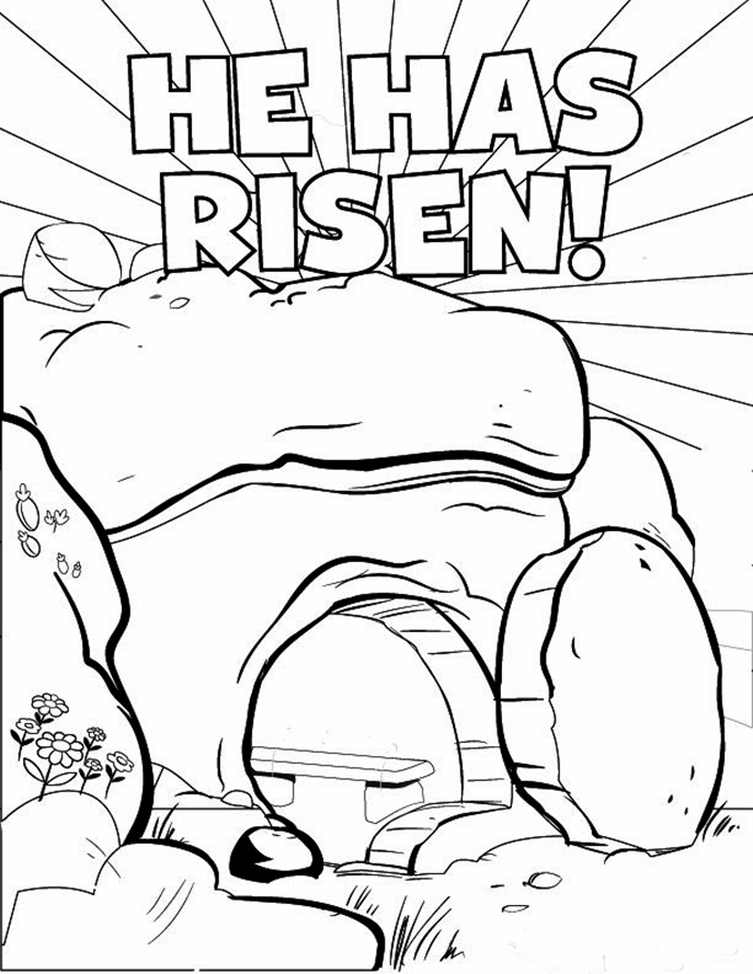 Christian Easter Coloring Pages Printable Free At GetColorings