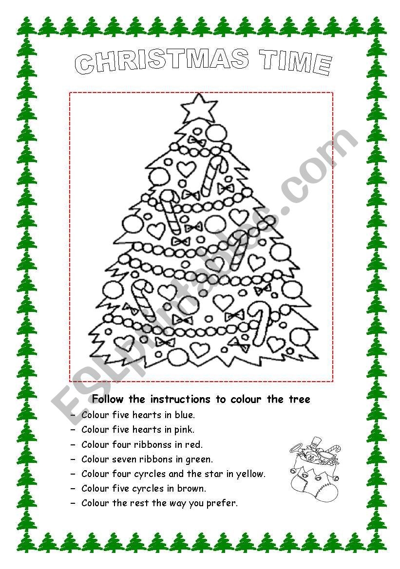 Christmas Crafts Print Your Christmas Tree Template All Kids 