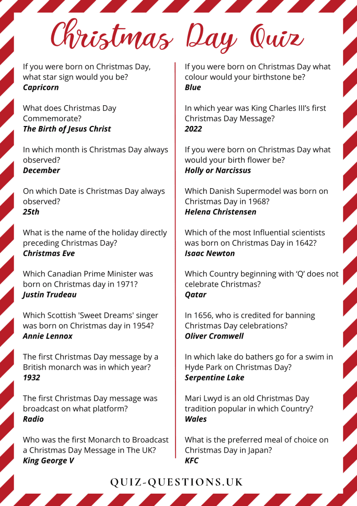 best free christmas picture quiz with answers printable pdf