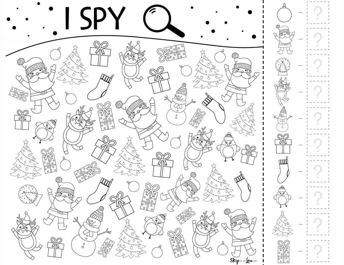 Christmas Worksheets Skip To My Lou Worksheets Library