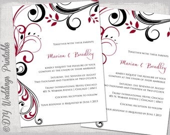 Classic Wedding Invitations For You Scroll Wedding Invitations Templates