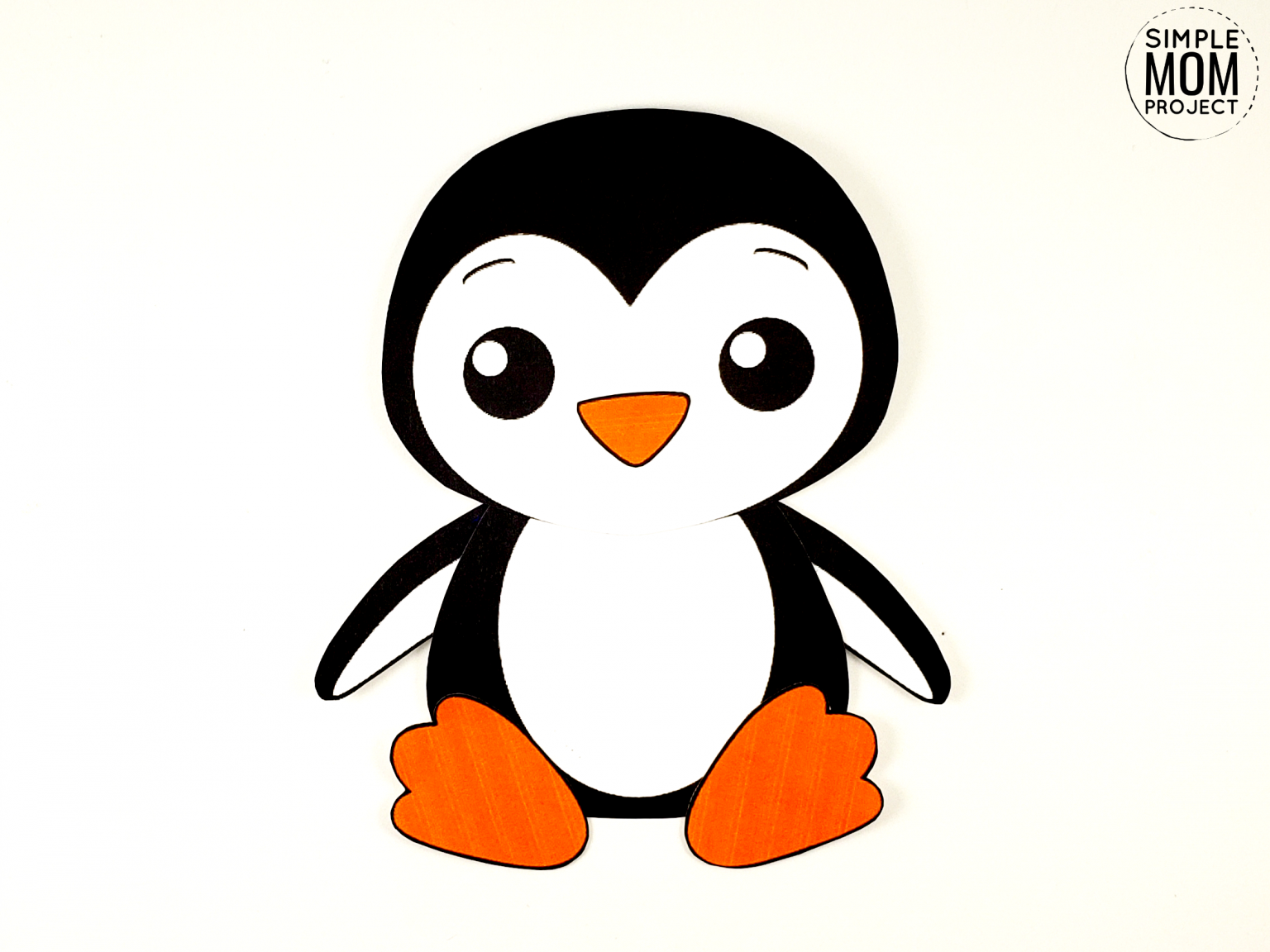 Click Now To Print Your Free Craft Penguin Template To Make This Cute 