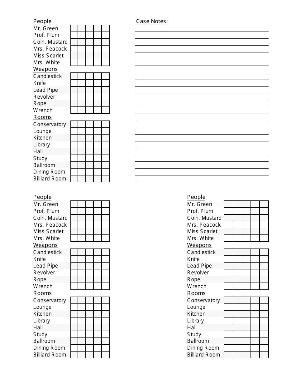zoom game printable