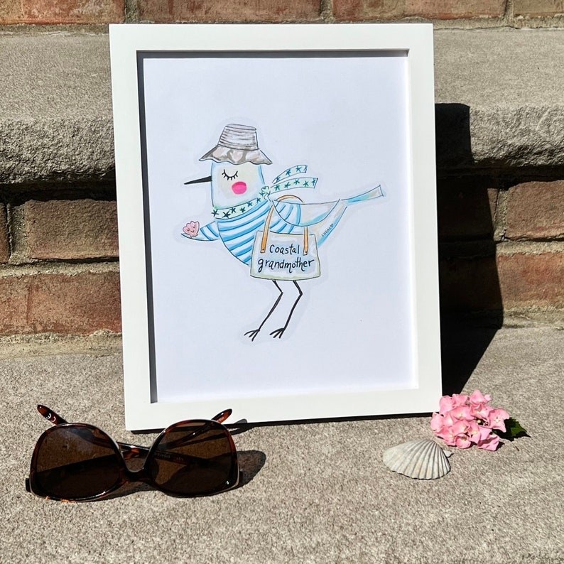 Coastal Grandmother Printable Wall Art 8x10 Etsy