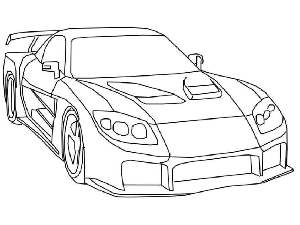 Collection Of Fast And Furious Coloring Pages Free Printable