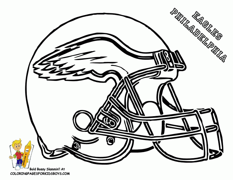 College Football Helmet Coloring Pages Coloring Home