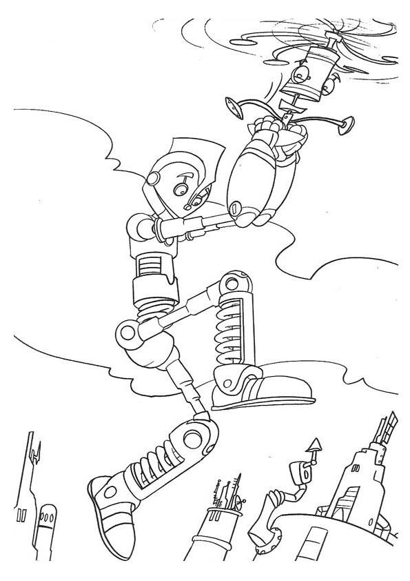 Coloring Page Disney Coloring Page Robots PicGifs
