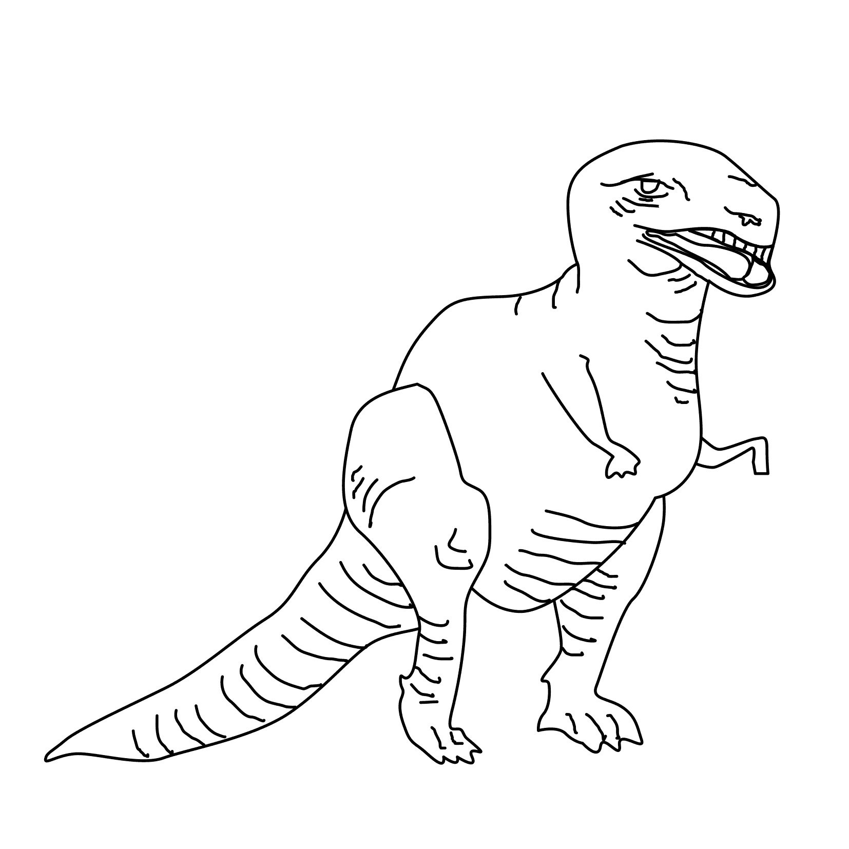 free coloring pages dinosaur