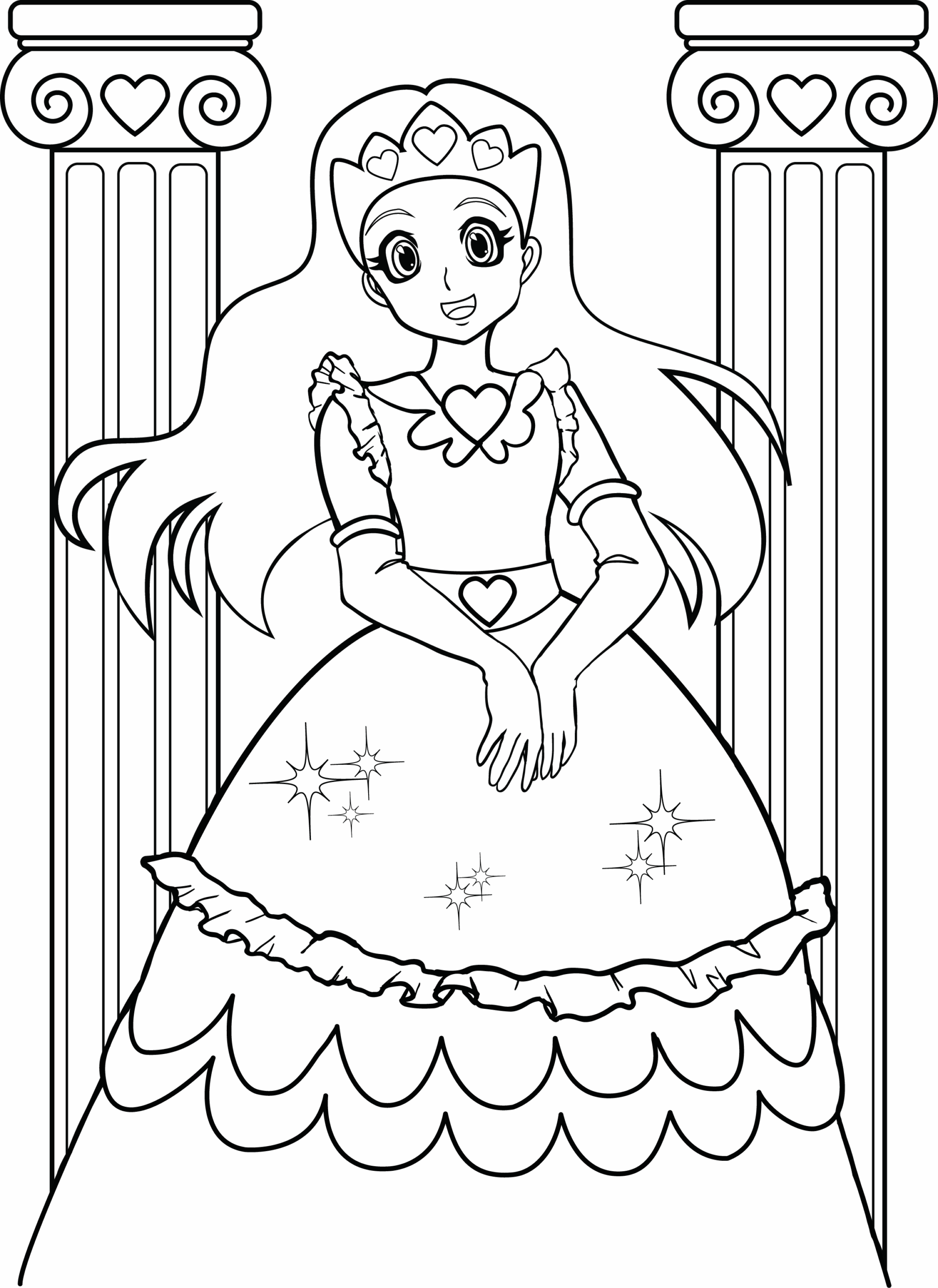 Coloring Pages For Girls 7 Coloringkids