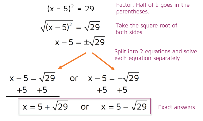 Completing The Square Worksheet With Answers Thekidsworksheet