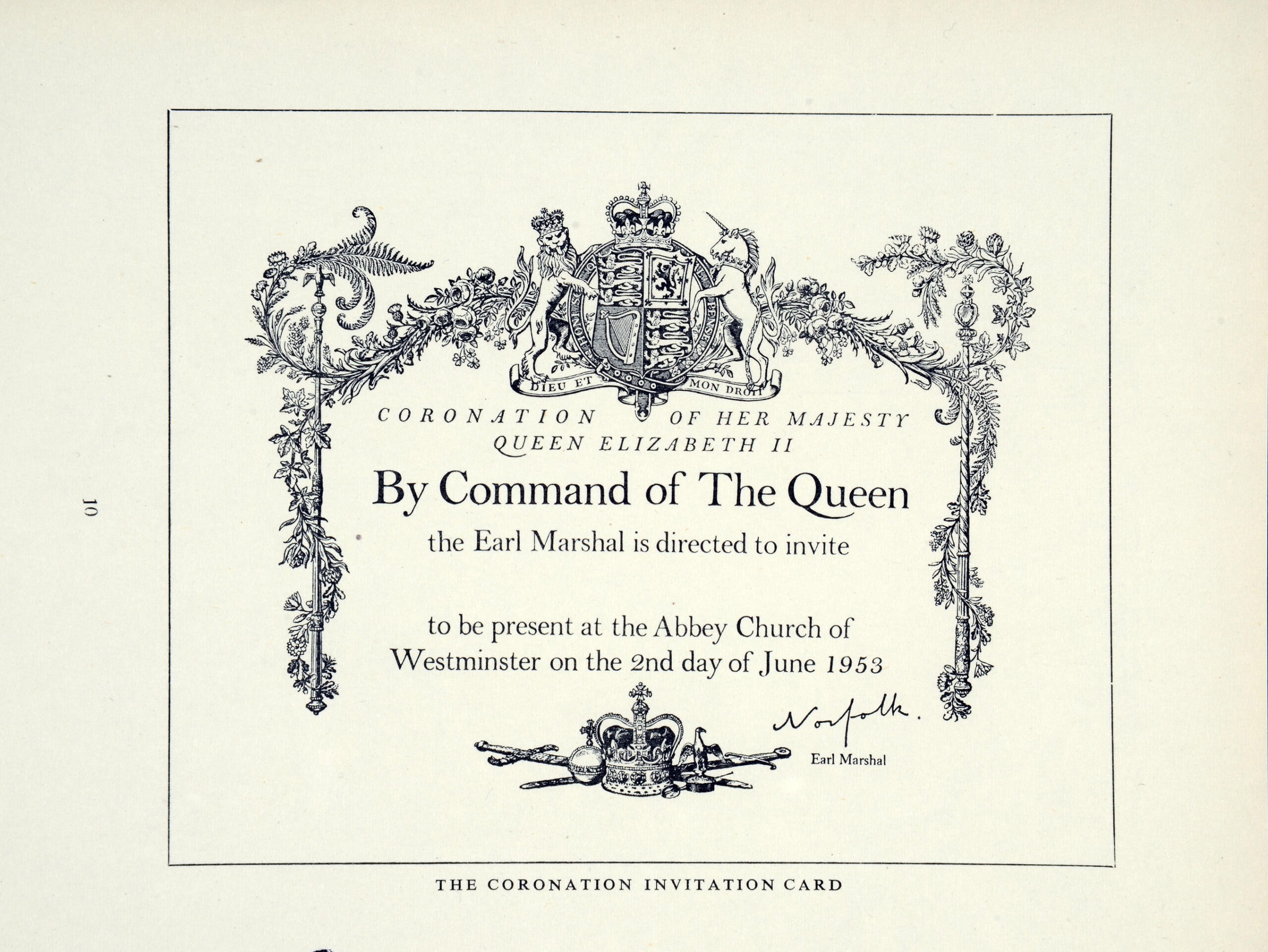 royal coronation invitation template