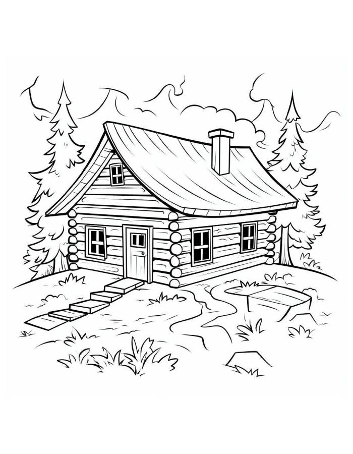 Cottagecore Coloring Pages