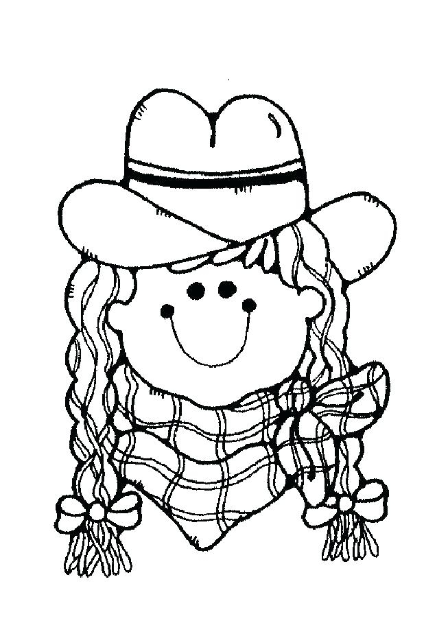 Country Girl Coloring Pages At GetDrawings Free Download