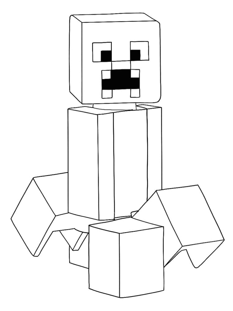 Creeper Coloring Page Free Printable Coloring Pages Vrogue